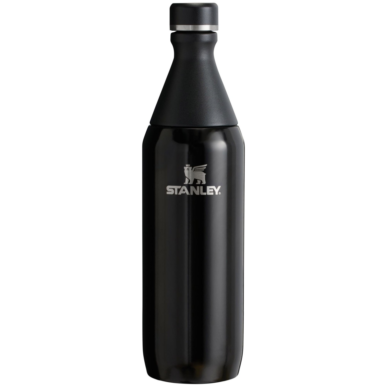 Stanley All Day Slim Bottle 20oz Black Gloss